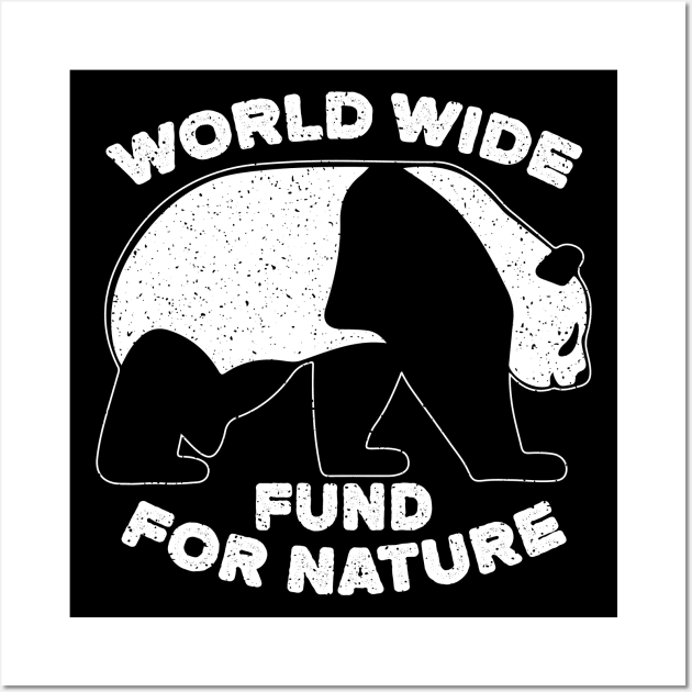 World Wide Fund For Nature Wall Art by Whimsical Thinker